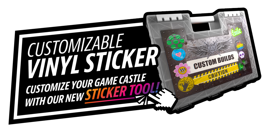 Game Castle Sticker