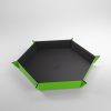 MAGNETIC DICE TRAY - HRXAGONAL - Green